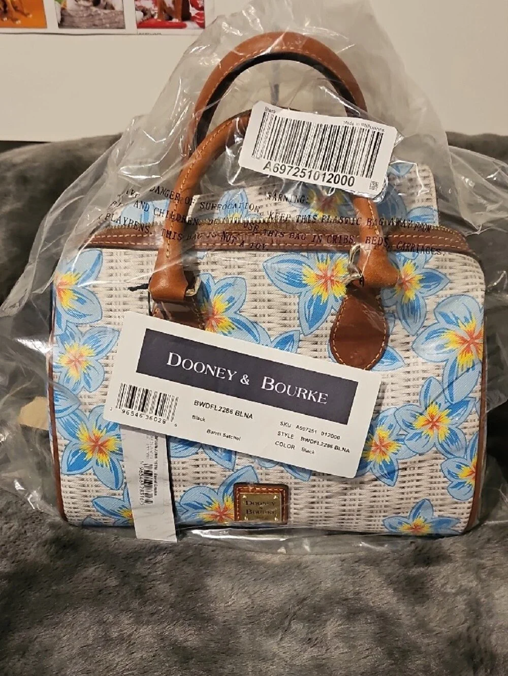 Dooney & Bourke Plumeria Satchel